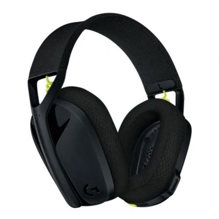 Logitech G435 LIGHTSPEED Auriculares Inalámbricos Negro y Amarillo